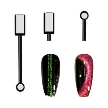 Imagem de Caneta Magnética 3D para Nail Art - Ponta Dupla para Esmalte em Gel UV