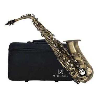 Imagem de Saxofone alto michael essence wasm31 eb escovado