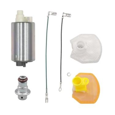 Imagem de Yezoauto Bomba de combustível com regulador para Suzuki V-Strom 650 07-12/650 ABS 07-18/650 ABS Adventure 12-15 / 650XT 15-18 / 1000XT 2018/1000 ABS Adventure 14-16 Repalces 15100-27G01 1 5100 - 27G00