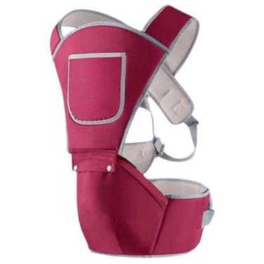 Imagem de Canguru Carregador Bebe Criança Bolso Alça Ajustavel Ergonomico Macio Confortavel Seguro Resistente Passeio Viagem