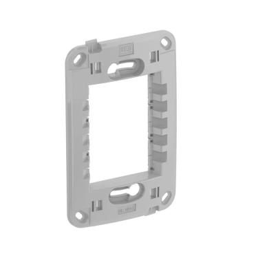 Imagem de Suporte Plastico 4x2 Compose Weg Cinza Claro - 4x2