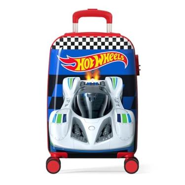 Imagem de Mala P Luxcel Hot Wheels Azul Mf10485hw