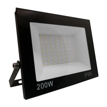 Imagem de Refletor Holofote Slim LED Branco Frio 200W IP66 Bivolt