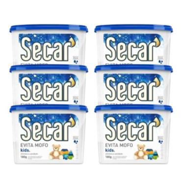 Imagem de 6 Evita Mofo Secar 180g Antimofo Closet Guarda Roupas Armários Gavetas