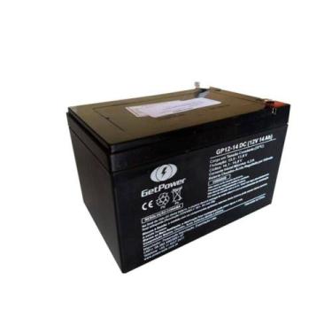 Imagem de Bateria Selada Gel 12v 14ah  Ciclo Profundo No-break - GET POWER