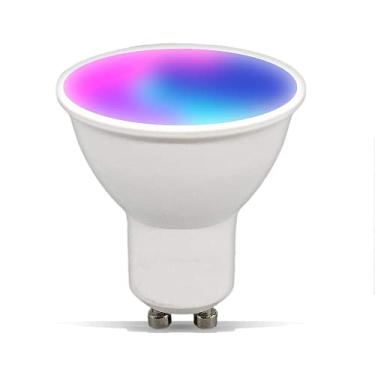 Imagem de ngnsky Lâmpadas Led Rgbw Reguláveis Inteligentes Homekit Gu10, 5W, Funcionam Com Controle De Voz Siri