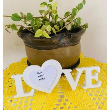 Imagem de Love palavra letreiro decoração casa sala quarto rack plástico - Genér