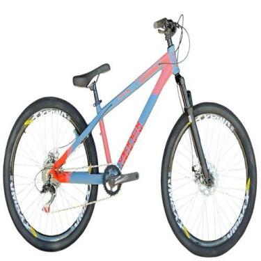 Imagem de Bicicleta Vikingx X-35 Azul Petróleo Wheeling Single Freio a Disco 1x7