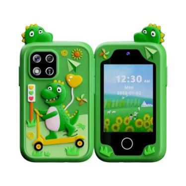 Imagem de Telefone Educacional Infantil Com Câmera Dupla, Reprodutor De Música, 