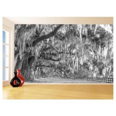 Imagem de Papel De Parede 3D Estrada Caminho Paisagem 3,5M Nes127 - Você Decora