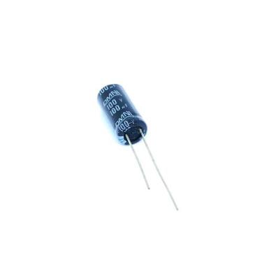 Imagem de KIT COM 20 PEÇAS - CAPACITOR ELETROLITICO 100UF 100V RADIAL 20% 105ºC 