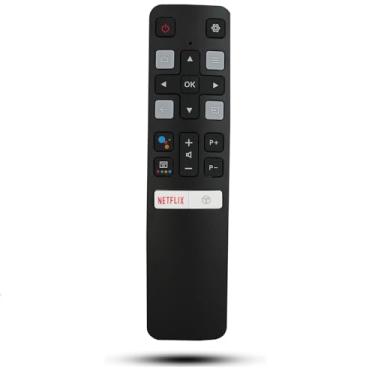 Imagem de Controle remoto de substituição RC802V FUR6 para TCL TV XRC802V FUR6 32S6800 43P8 55T8S 32S6500 40S6500 43S6500 49S6500 65C815 43P8M 43S65A 75P71 5 49P30FS 65T8 55EP680 65C716 50P715