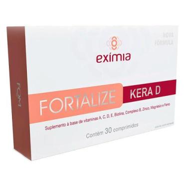 Imagem de Exímia Fortalize Kera D com 30 Comprimidos - Eximia