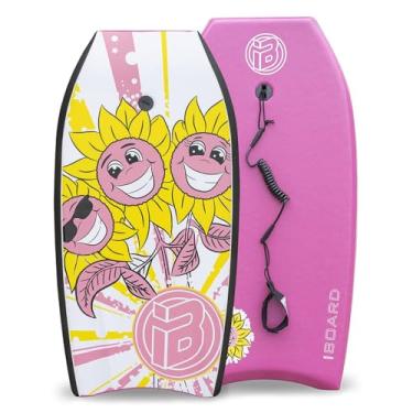 Imagem de iBoard Bodyboard Com Guia De Pulso, Prancha Leve Para Adultos, Eps Core 33", Escolha A Cor, Rosa