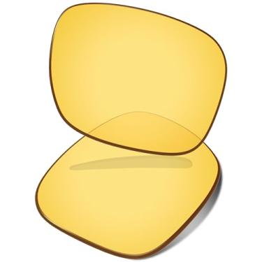 Imagem de Vonxyz Lentes de reposição para óculos de sol Oakley Jupiter Squared OO9135 - Amarelo de alta intensidade