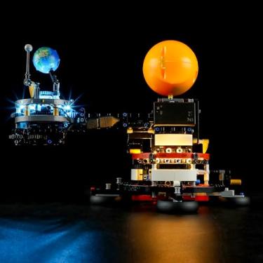 Imagem de LED Light for Lego 42179 Technic Planet Earth and Moon in Orbit, Light Kit Compatible with Lego 42179 Building Blocks Model, Not Included The Model Set