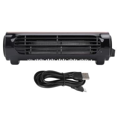 Imagem de Yosoo 3 Velocidades de Ventilador de Refrigeração do Assento de Carro USB, Ventilador de fã de Cabeça de Carro Portátil, fã de Resfriamento, Design Compacto Com (BROWN)