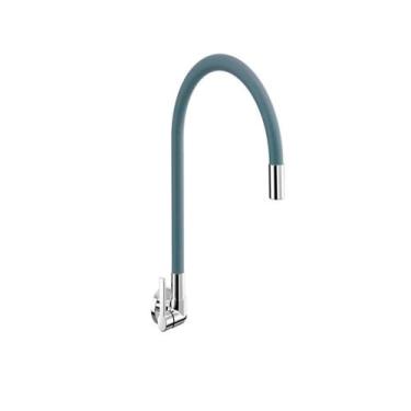 Imagem de Torneira Para Cozinha De Parede Galiflex Cinza - Docol, Cinza