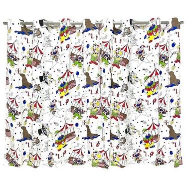 Imagem de Cortina Infantil 2,00 x 1,60 Quarto Brinquedoteca Menino Menina Person