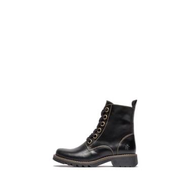 Imagem de FLY London Ankle Boots Femininas, Preto 003, 5 Big Kid