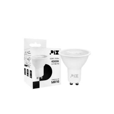 Imagem de Lâmpada Led MR16 4,8W 4000k Pix