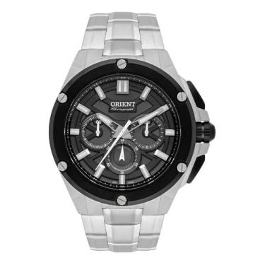 Imagem de Relógio Orient Masculino Eternal Cronógrafo MBSS C254 Prata