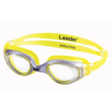 Imagem de Óculos Para Natação Evolution- Verde Limão - LEADER