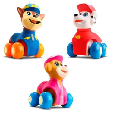 Imagem de Kit 3 Brinquedos Scoty Laika Luck Mordedor P Bebê Divertoys