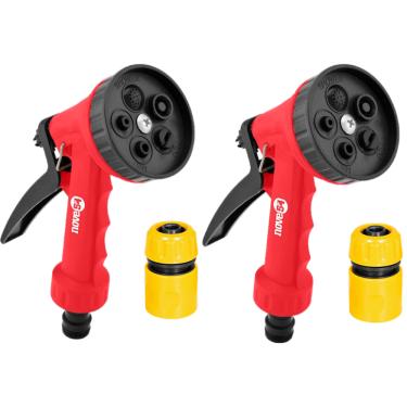 Imagem de Esguicho plástico jardim 5 funções NOVE54+engate 1/2" 2 unid