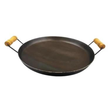 Imagem de Disco De Arado Chapa 40cm Borda Alta Grande Aço Reforçado