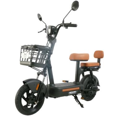 Imagem de Bicicleta Elétrica Scooter Autopropelida com Alarme 500W 48V MD-10 Preta Midori
