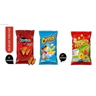 Imagem de Elma Chips Doritos + fandangos + cheetos Caixa C/ 60un total
