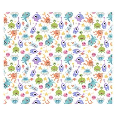 Imagem de Papel de Parede Adesivo Infantil Monstrinhos Quarto Bebe - 806pcm - Al