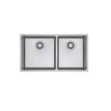 Imagem de Cuba franke linea dupla fex 220-40/34 de embutir em aço inox 18546