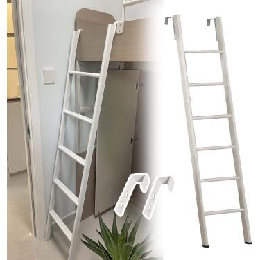 Imagem de Escada De Cama, Dormitório Loft Twin Beliche Escada De Cama Com Gancho, Escada De Beliche Para Reboques De Viagem, One Color, 160cm/63"