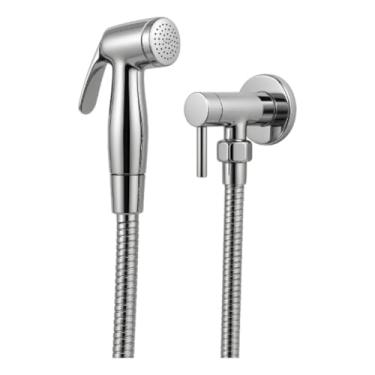 Imagem de Ducha Higiênica Completa Cromada 1/4 de Volta