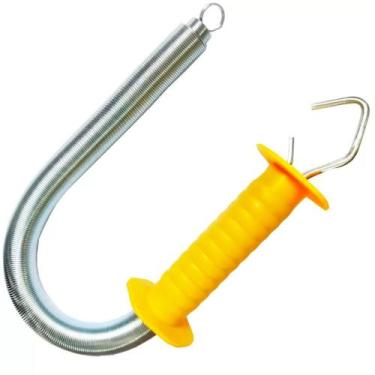 Imagem de Isolador Tipo Porteira Mola Longa Externa Amarelo - CNI