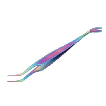 Imagem de Pinça para Animais de Estimação de Aço Inoxidável, Design de Ponta Curvada, Removedor de Insetos e Pulgas para Cães e Gatos, Conveniente 2 Em 1 Com Caixa de Armazenamento