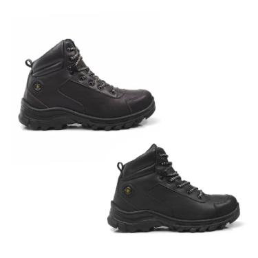 Imagem de Kit 2 Bota Adventure Masculina Épico Coturno Trilha Trail Casual Confortavel