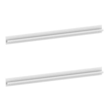 Imagem de Kit 2 Puxadores 60,3cm para Armário Cozinha Paneleiro 62cm Veneza Mult