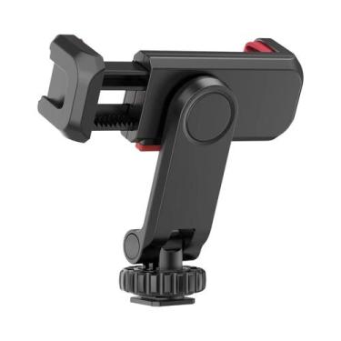 Imagem de 360 graus Suporte Ajustável De Cabeça Dupla Para Celular E Câmera DSLR