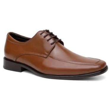 Imagem de Sapato Social Derby Masculino Couro Elegância Moderno-Masculino