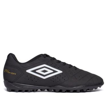 Imagem de Chuteira Masculina Umbro Neo Striker Society Preto/Dourado, Preto, Dou