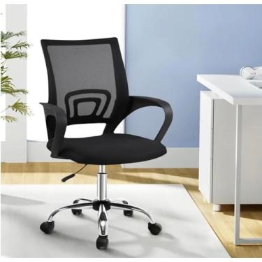 Imagem de Cadeira de Escritório Ergonômica Stoel Start Home Office Confortável Secretária Giratória Encosto Respirável Mesh