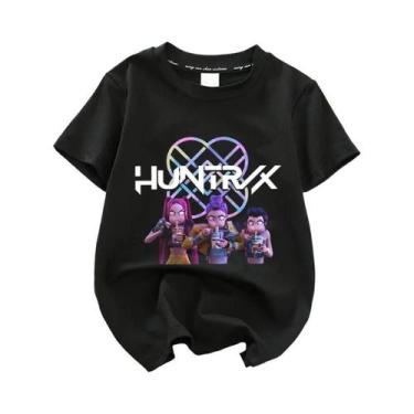 Imagem de Camiseta Modal Para Meninos E Meninas Caçadores De Bruxas, Manga Curta