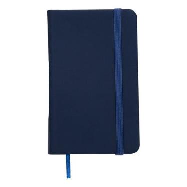 Imagem de Caderneta Tipo Moleskine Agenda Escrever Estudar 13x8 Bolso - Serv Col