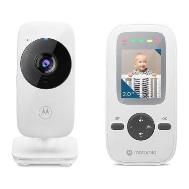 Imagem de Babá Eletrônica Motorola Vm481 Monitor Vídeo Bebê Tela 2 Pol
