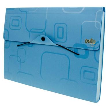 Imagem de Pasta sanfonada A4 com 12 divisórias Azul 6070.C Dello