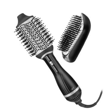 Imagem de Kit Taiff Tourmaline Escova Secadora Modeladora e Refil Formato Raquete (2 produtos)