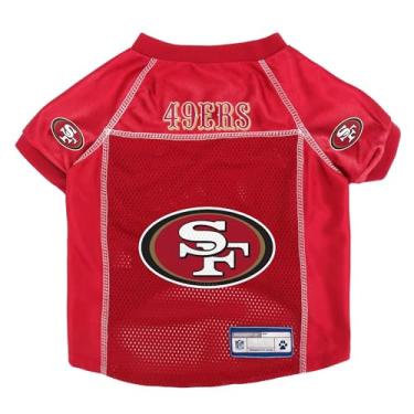 Imagem de Littlearth Camiseta NFL San Francisco 49ers Pet Jersey, cor do time, grande